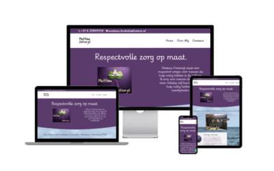 Een Nieuwe Mini Website voor Mettina Ontzorgt
